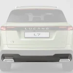 فلاپ پایین سپر عقب لوکانو L7 دیفیوزر عقب لوکانو L7 با جای خروجی اگزوز