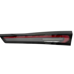 چراغ خطر صندوق راست ریسپکت با لنز قرمز و شفاف، طراحی LED داخلی و قاب مشکی